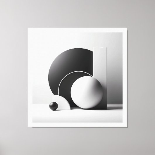 Sculptural Balance No. I キャンバスプリント (正面)