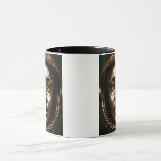 Sculpture femme futuriste マグカップ (中央)