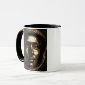 Sculpture femme futuriste マグカップ (正面左)