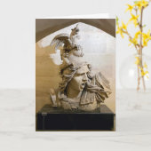 Sculpture inside the Arc de Triomphe カード (黄色い花)