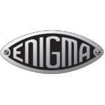 Sculpture logo Enigma フォトスカルプチャー<br><div class="desc">Pour décorer votre bureau,  dans une vitrine,  la sculture du  logo Enigma.</div>
