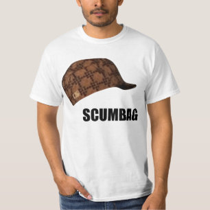 Scumbagスティーブの帽子のミーム Tシャツ