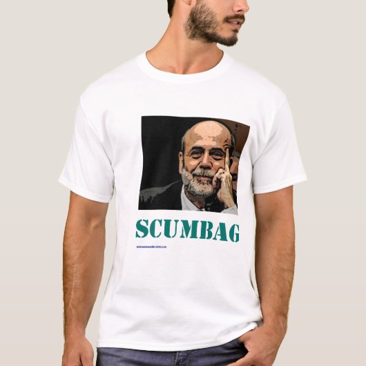 ScumbagベンBernanke Tシャツ (正面)