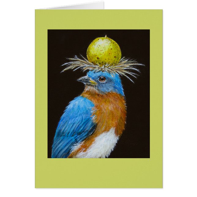 scuppernongカードを持つブルーバード (正面)