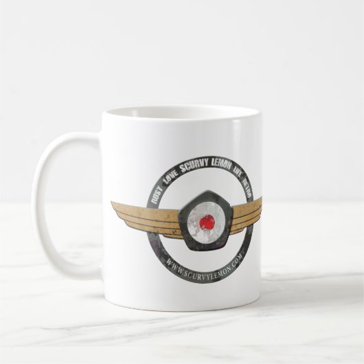 Scurvyレモン翼 コーヒーマグカップ (左)