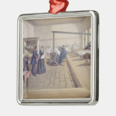 ScutariのフィレンツェNightingalの詳細の病院 メタルオーナメント (左)