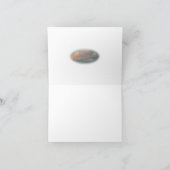 Scuttlehole上の日没 サンキューカード (内部)