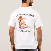 SCV Prerunners (鼻の芸術) Tシャツ (裏面)