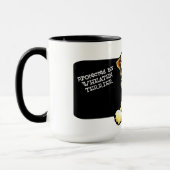 SCWT 保護 Wheaten Terier Paws Off マグカップ (左)