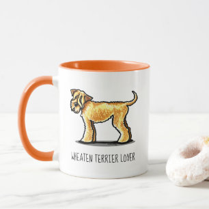 SCWT Wheaten Terier Lover (SCWT Wheaten Terier Lov マグカップ