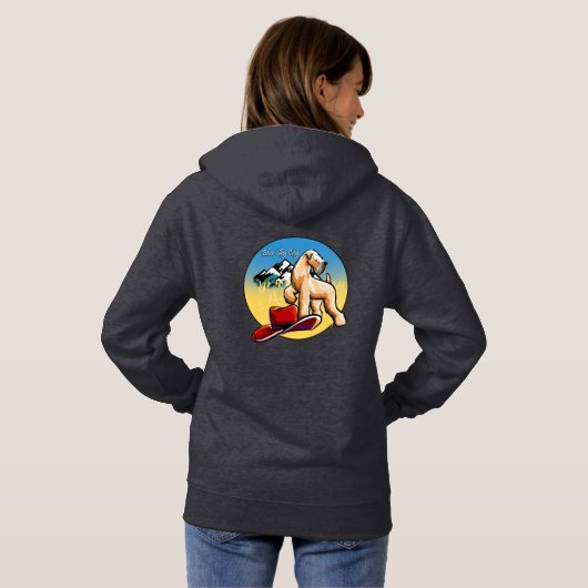 SCWTACナショナル・スペシャリティ2025 -フード付きスウェットシャツダーク パーカ (裏面フル)