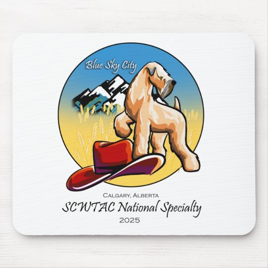 SCWTAC National Specialty 2025 – マウスパッド (正面)