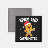 Scy And Caffeinated Coffee Women Gingerbread Chris マグネット (正面/裏面)