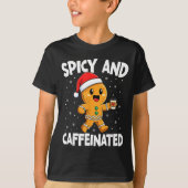 Scy And Caffeinated Coffee Women Gingerbread Chris Tシャツ (正面)