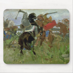 Scythians間の戦いおよび マウスパッド