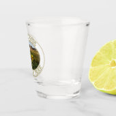 SDのバッドランド国立公園のひまわり ショットグラス (右)