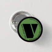 SDのベジタリアンは結合します! ボタン 缶バッジ (正面&裏面)