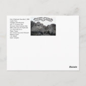 SD州マップ ポストカード (裏面)