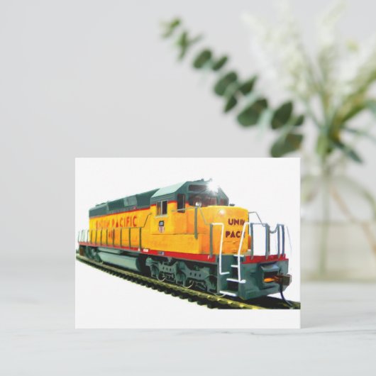 SD-40機関車 ポストカード (スタンド正面)