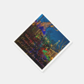 SDCクリスマスミッドタウン挨拶 スタンダードカクテルナプキン (角)