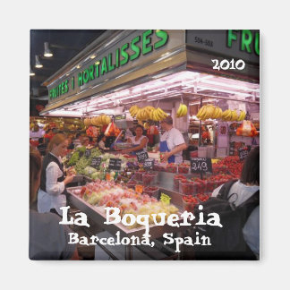 SDC10299, La Boqueria,バルセロナ,スペイン, 2010 マグネット