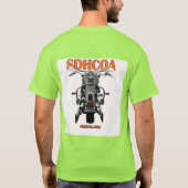 SDCOA 3/4スリーブシャツ Tシャツ (裏面)