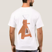 SDDSMの非深刻なTシャツ Tシャツ (裏面)