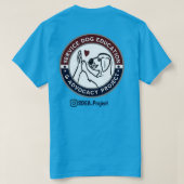 SDEAをサポート Tシャツ (デザイン裏面)