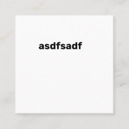 sdfsdf正方形名刺 スクエア名刺