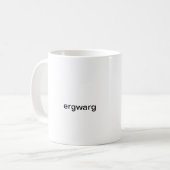 sdfwefg コーヒーマグカップ (正面左)