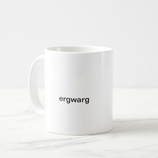 sdfwefg コーヒーマグカップ (正面左)