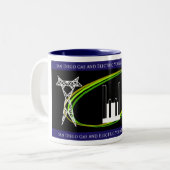 SDG&Eの若いエンジニアの社会 ツートーンマグカップ (正面左)