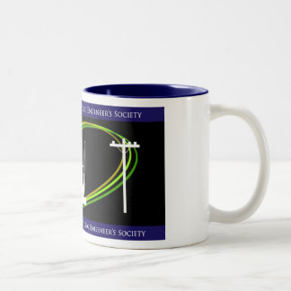 SDG&Eの若いエンジニアの社会 ツートーンマグカップ