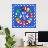 SDGs 2030 ウォールアート 誕生日プレゼント - Born to Lead (ホームオフィス)
