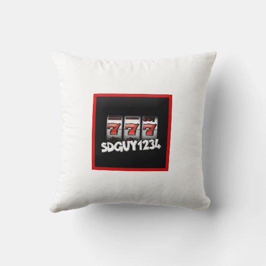 SDGuyの枕 クッション (裏面)