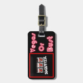 SDGuyの荷物のラベル ラゲッジタグ (正面縦)