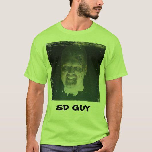 SDGuy TWDのゾンビのTシャツ Tシャツ (正面)