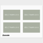 SDLC TAMPA 2015ステッカー 長方形シール (シート)