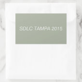 SDLC TAMPA 2015ステッカー 長方形シール (バッグ)