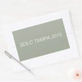 SDLC TAMPA 2015ステッカー 長方形シール (封筒)