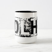 SDLHC - 15のoz。 マグ#2 ツートーンマグカップ (中央)