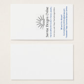 SDOイヤリングカード（カラー） (正面&裏面)