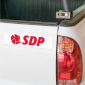 SDP Strankaのdemokratskihのpromjena バンパーステッカー (トラック上)