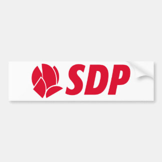 SDP Strankaのdemokratskihのpromjena バンパーステッカー