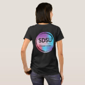 SDSU自由主義の勉強 Tシャツ (裏面フル)