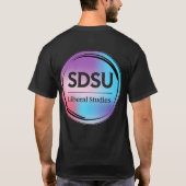 SDSU自由主義の勉強 Tシャツ (裏面)