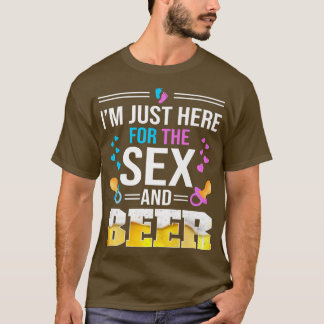 SeとビールファミリーのジェンダーのRevのためにここにいる Tシャツ