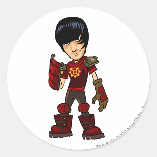 Seまたは�Malo Moltaraスタッフプレーヤー ラウンドシール (正面)