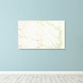 SEバージニア、Ft Monroe キャンバスプリント (インサイチュ (ウッドフロア))