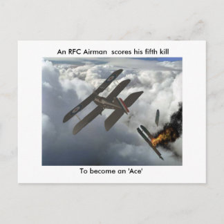 Se5aはDFWを殺す、RFCの航空従事者は彼の5番目のスコア… ポストカード